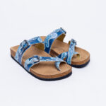 Sandalias planas mujer cómodas con suela ergonómica y estampado moderno