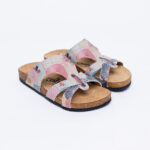 Sandalias planas mujer cómodas con suela ergonómica y estampado moderno