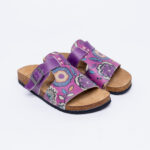 Sandalias planas mujer cómodas con suela ergonómica y estampado moderno