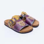 Sandalias planas mujer cómodas con suela ergonómica y estampado moderno