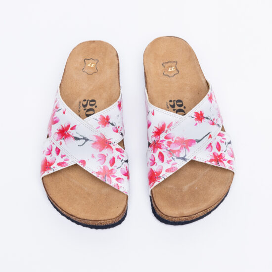 Alternative view of Sandalias planas mujer cómodas con suela ergonómica y estampado moderno