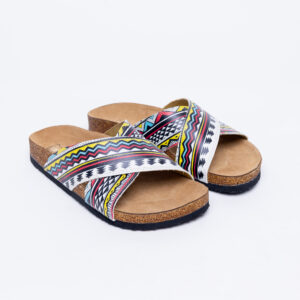 Sandalias planas mujer cómodas con suela ergonómica y estampado moderno Sandalias mujer y chanclas