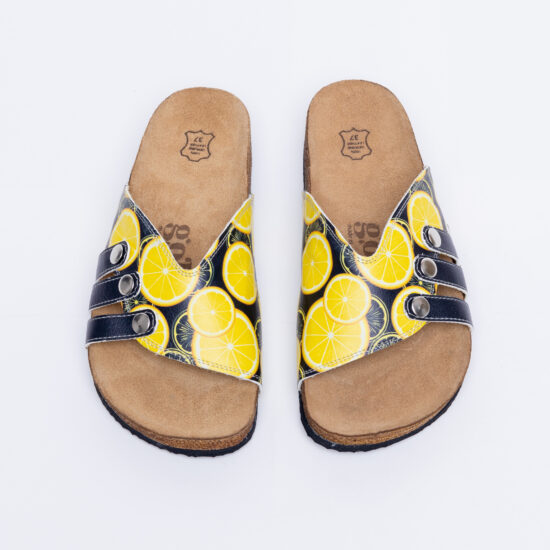 Alternative view of Sandalias planas mujer cómodas con suela ergonómica y estampado moderno