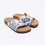 Sandalias planas mujer cómodas con suela ergonómica y estampado moderno