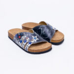 Sandalias planas mujer cómodas con suela ergonómica y estampado moderno