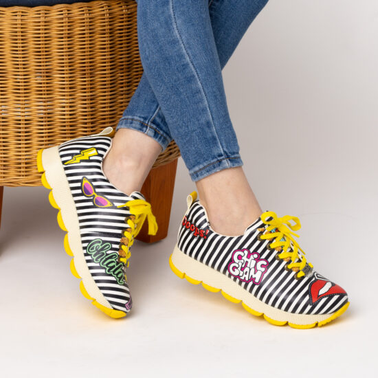Alternative view of Zapatillas casuales para mujer sin cordones en colores