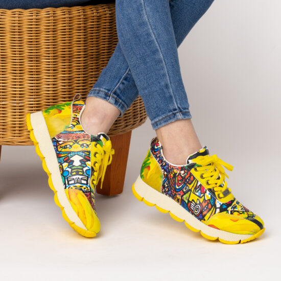 Alternative view of Zapatillas casuales para mujer sin cordones en colores