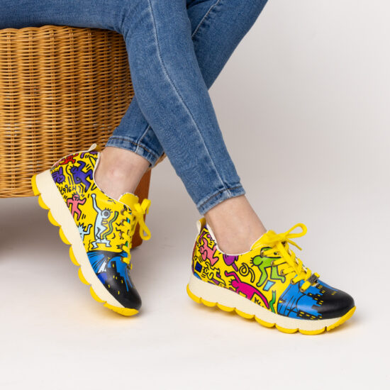 Alternative view of Zapatillas casuales para mujer sin cordones en colores
