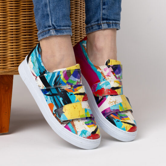 Alternative view of Sneaker cómodo de mujer en colores