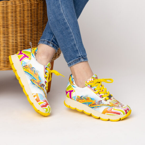 Alternative view of Zapatillas casuales para mujer sin cordones en colores