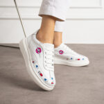 Zapatillas sanitarias blancas ultraligeras para trabajo