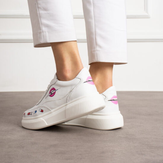 Zapatillas sanitarias blancas ultraligeras para trabajo | TUASOLEA