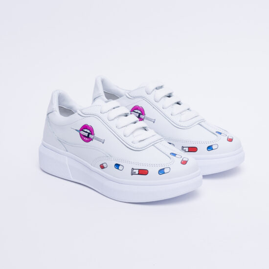 Zapatillas sanitarias blancas ultraligeras para trabajo | TUASOLEA