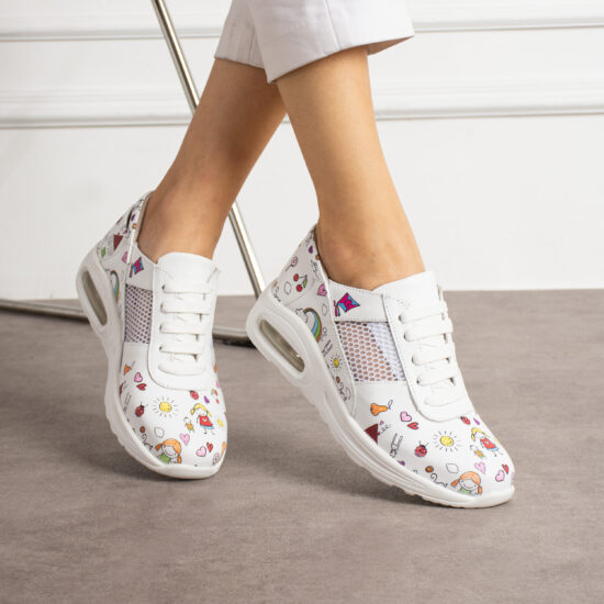 Zapatillas cómodas ultraligeras con estampado para maestras | TUASOLEA