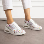 Zapatillas cómodas ultraligeras con estampado para maestras