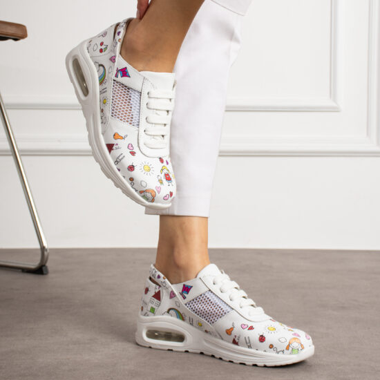 Zapatillas cómodas ultraligeras con estampado para maestras | TUASOLEA