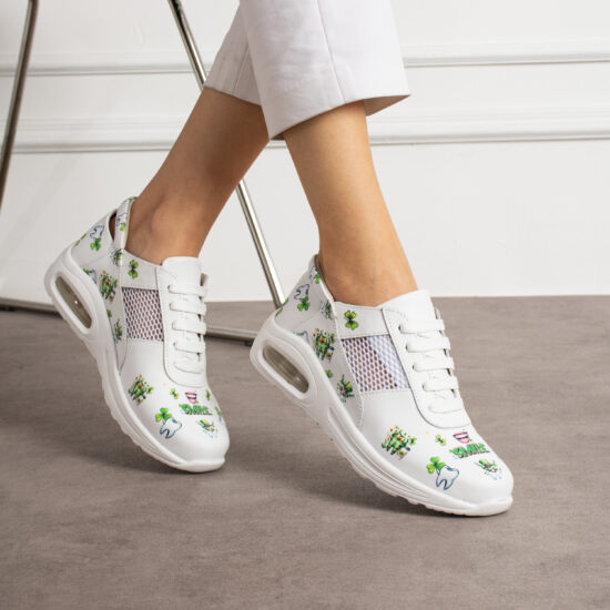 Zapatillas cómodas ultraligeras con estampado para dentistas | TUASOLEA