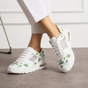 Zapatillas cómodas ultraligeras con estampado para dentistas Zapatos de trabajo mujer Dentistas