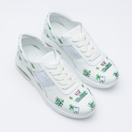 Zapatillas cómodas ultraligeras con estampado para dentistas | TUASOLEA