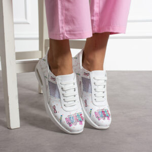 Zapatillas sanitarias blancas ultraligeras para trabajo Zapatos de trabajo mujer Sanitarios