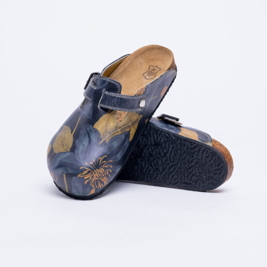 Zuecos planos cómodos para mujer con dibujos | TUASOLEA