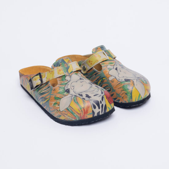 Alternative view of Zuecos planos cómodos para mujer con dibujos