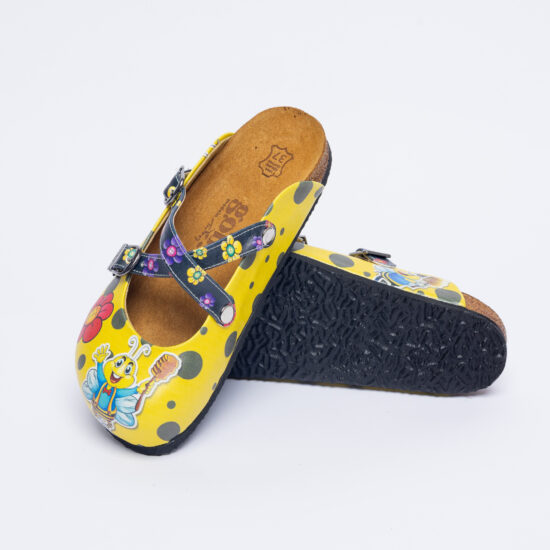 Zuecos planos cómodos para mujer con dibujos | TUASOLEA