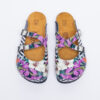 Zuecos planos cómodos para mujer con dibujos Zuecos con dibujos Estampados Zuecos planos cómodos para mujer con dibujos Zuecos con dibujos Estampados