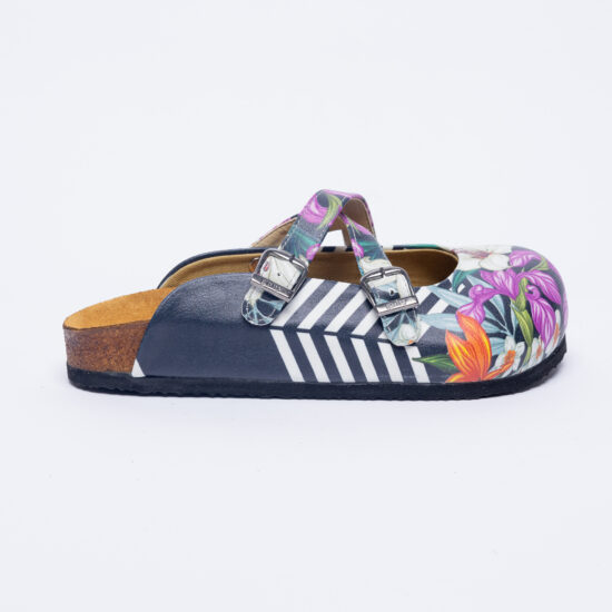 Zuecos planos cómodos para mujer con dibujos | TUASOLEA