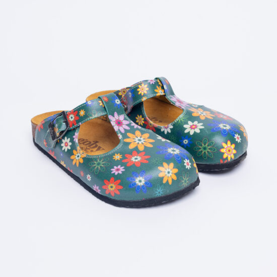 Zuecos planos cómodos para mujer con dibujos | TUASOLEA