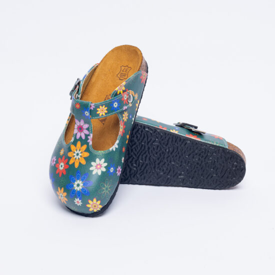Zuecos planos cómodos para mujer con dibujos | TUASOLEA