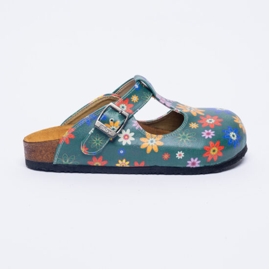 Zuecos planos cómodos para mujer con dibujos | TUASOLEA