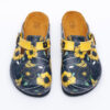 Zuecos planos cómodos para mujer con dibujos Zuecos con dibujos Estampados Zuecos planos cómodos para mujer con dibujos Zuecos con dibujos Estampados
