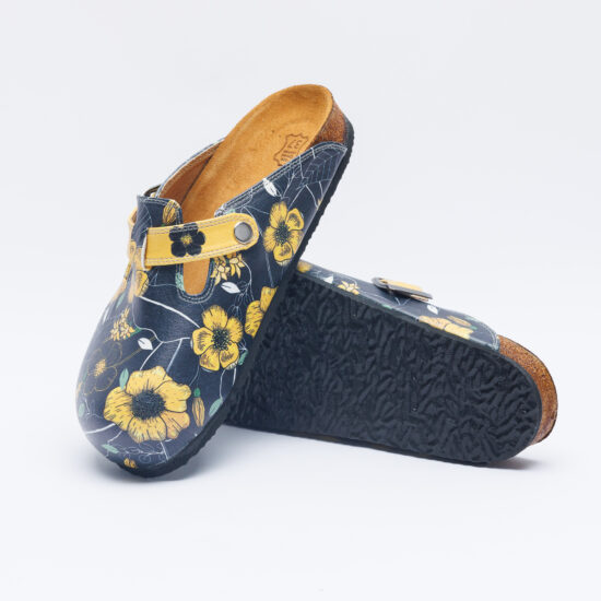 Zuecos planos cómodos para mujer con dibujos | TUASOLEA