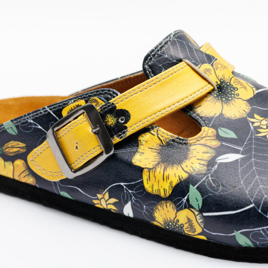 Zuecos planos cómodos para mujer con dibujos | TUASOLEA