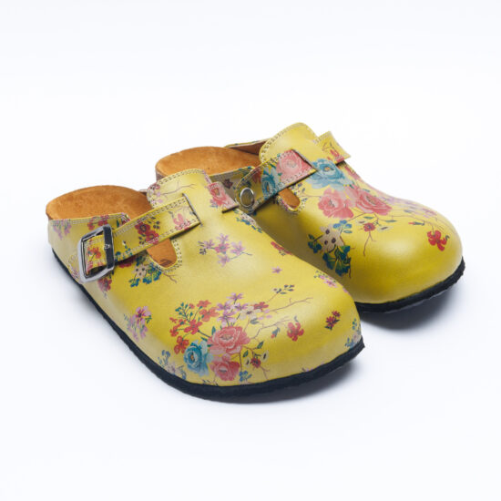 Alternative view of Zuecos planos cómodos para mujer con dibujos