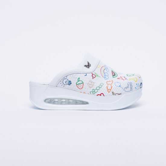 Zuecos de piel con plataforma para maestras | TUASOLEA