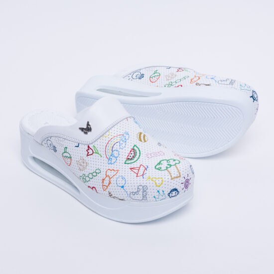 Zuecos de piel con plataforma para maestras | TUASOLEA