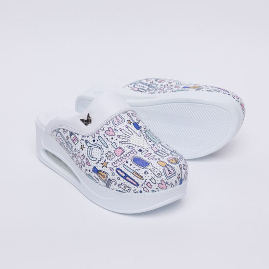 Zuecos de piel con plataforma para salones | TUASOLEA