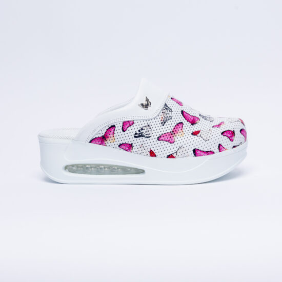 Zuecos de trabajo de piel para mujer con plataforma | TUASOLEA