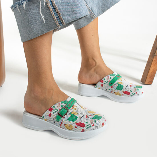 Alternative view of Zuecos de trabajo cómodos de piel para hostelería