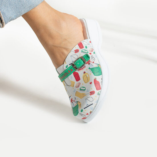 Zuecos de trabajo cómodos de piel para hostelería | TUASOLEA