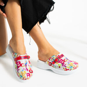 Zuecos de trabajo cómodos de piel para maestras Zuecos sanitarios mujer Maestras y guarderías