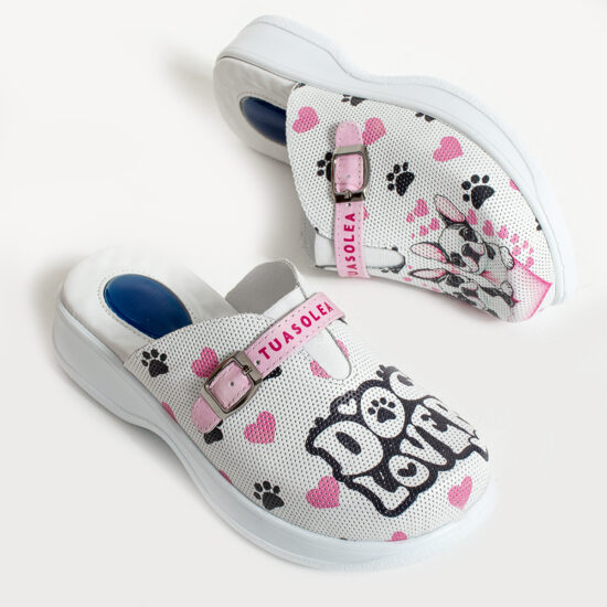 Alternative view of Zuecos de trabajo cómodos de piel para veterinarios