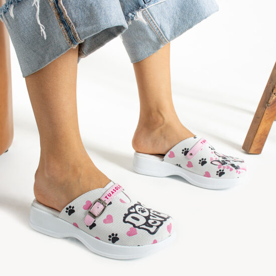 Zuecos de trabajo cómodos de piel para veterinarios | TUASOLEA