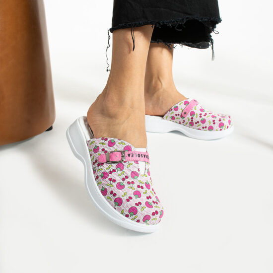 Zuecos cómodos de trabajo con estampado | TUASOLEA