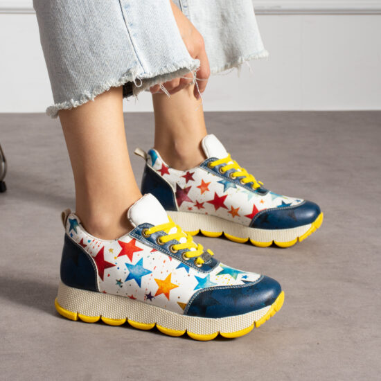 Alternative view of Zapatillas casuales para mujer sin cordones en colores