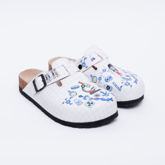 Alternative view of Zuecos sanitarios planos para laboratorio