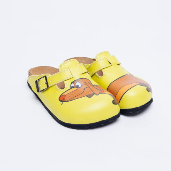 Zuecos planos cómodos para mujer con dibujos | TUASOLEA