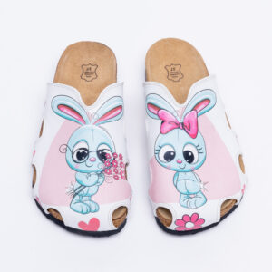 Zuecos planos cómodos para mujer con dibujos Zuecos con dibujos Estampados